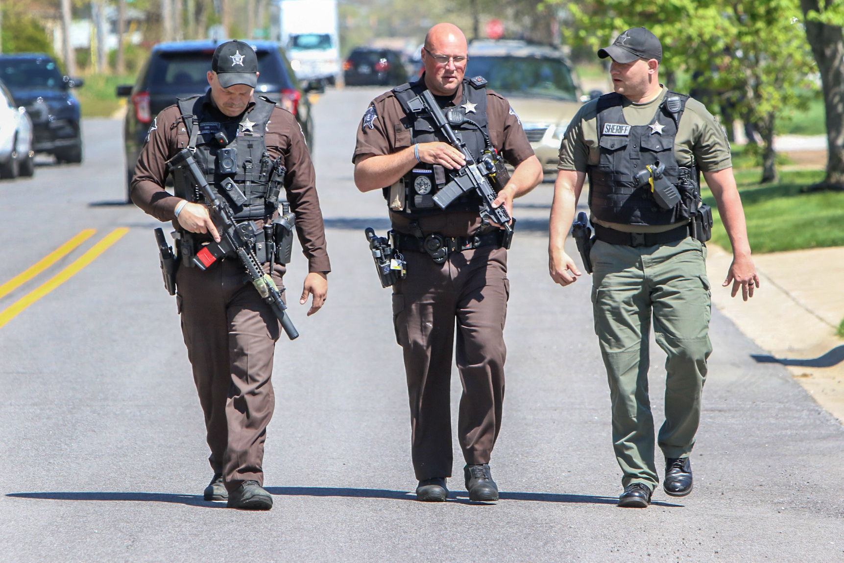 Lake Station Police Car Abadoned in Gary